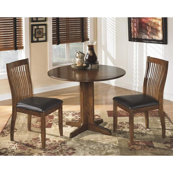 Dining Side Wooden Dining Room Chairs Comb Back Brown Base And Black Upolstered Seat