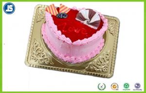 Disposable Plastic Packaging , Plastic Biscuit Tray For Birthday Cakes
