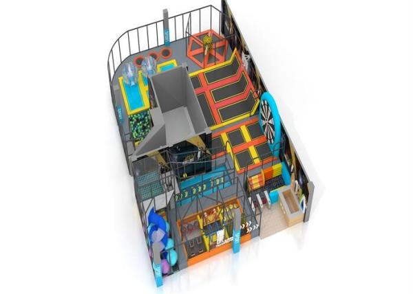 Quality ODM Design Childrens Indoor Trampoline Multiple Play Games For Shopping Mall for sale