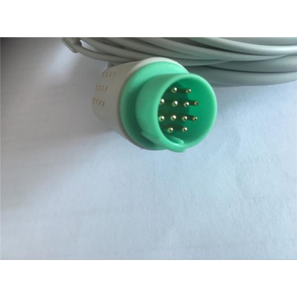 Biolight 5 Lead ECG Disposable Ecg Lead Wires 12pin TPU Jacket