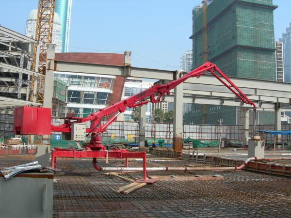 Quality Flexible 12m Manual Concrete Placing Boom Compact Structure for sale