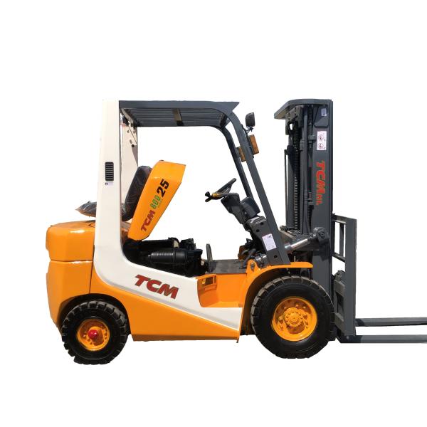 Quality Original TCM25 TCM30 Diesel 3 Tons 2.5Ton Forklift Lifting Height 3m Secondhand Tcm Forklifts With Isuzu Engine for sale