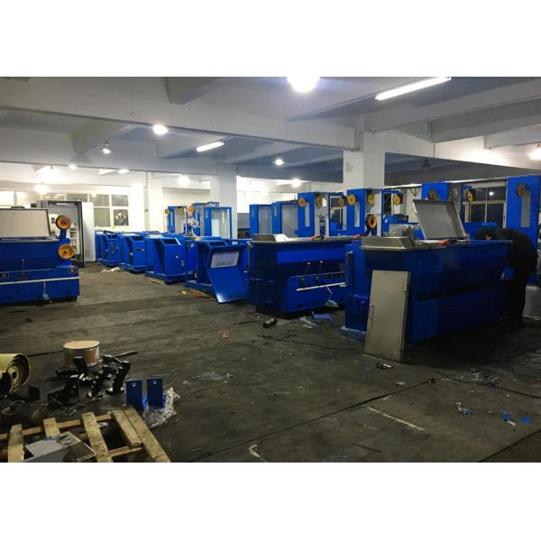 Copper Wire Drawing Machine With Annealing For Electric Cable Production Line