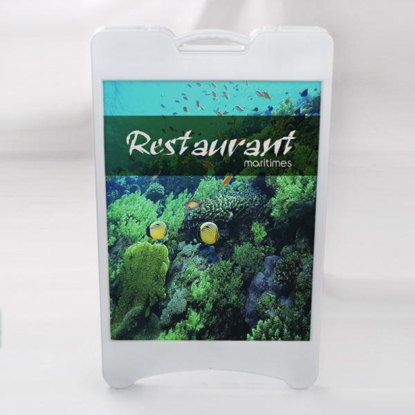 Quality  A Frame Pavement Sign Board , Double Sided Outdoor Banner Display for sale