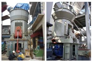 HVM VRM Limestone Bentonite Grinding Mill In Cement Plant