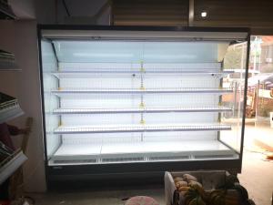 Buy cheap Energy-Saving Open Display Refrigerated Cabinet for Supermarket with Danfoss Expansion Valve for Dairy Products product