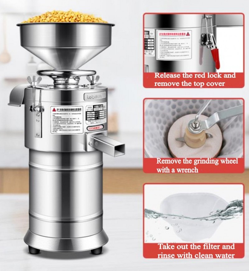 ITOP 2200W High Speed Heating Blender Fabricante De Leche De Soja Multifunctional Soy Milk Juice Broken Wall Cooking Machine