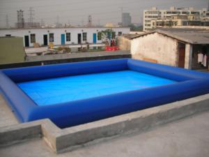 Buy cheap Inflatable pool / inflatable water pool / giant blue pool with water ball product