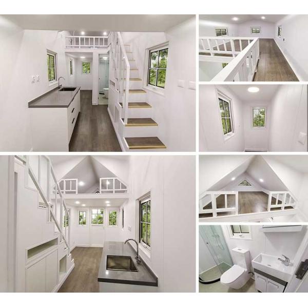 Osb Board Roof System Luxury Prefab The Tiny House Used Light Steel Frame