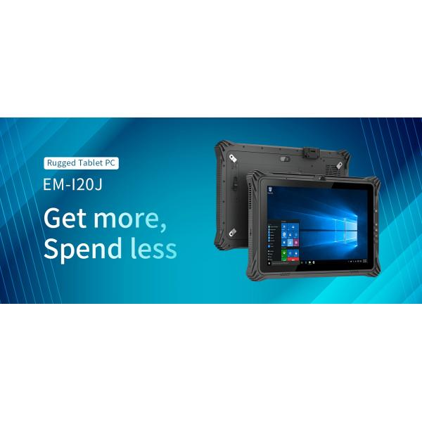 GNSS Support GPS 12inch Rugged Tablet with Fingerprint Docking Station 5G LTE RJ45 Port 2D Barcode Scan NFC