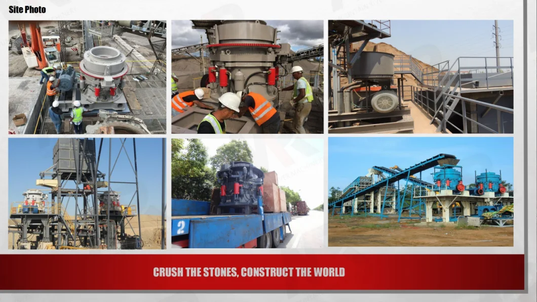 HPT300 Hydraulic cone crusher stone crusher used in quarry and mining area