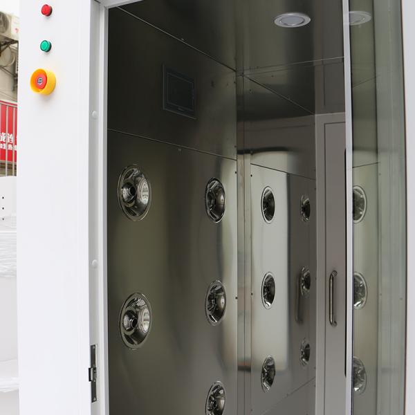 AC 220V 3P Air Shower Cleanroom Air Shower Device For Pharma Medical Purification