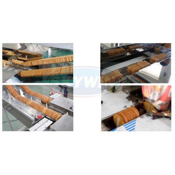 High Accuracy Multi Pack Biscuit Packing Machine PLC Controlled