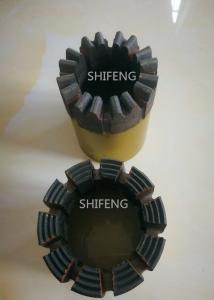 75mm OD NQ Core Bit For Granite  , Hollow Core Diamond Drill Bits Standard Sizes