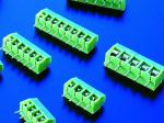 pcb terminal blocks, terminal block screw type, 128A-3.5 3.81 green 128A 128 3.5