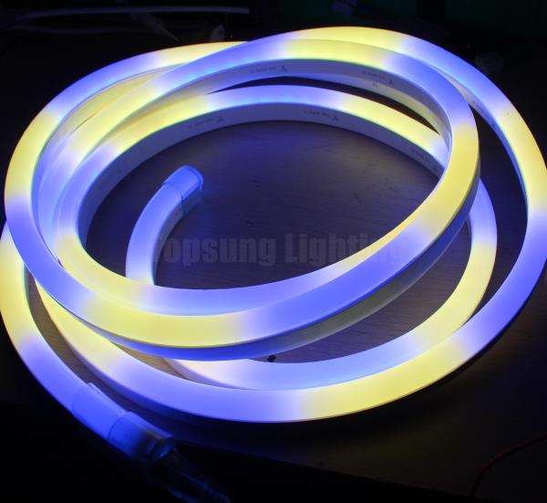 Dynamic led light neon replacement with DMX control in stock pixel tube flexible