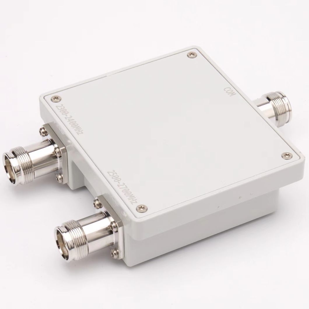 UHF Triplexer 698-960 1710-2170MHz, 100W Duplexer with N-Female/BNC-Female for in-Building Solutions