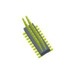 1.27mm Pin Header Dual Row Straight Right Angle Polyester Insulator