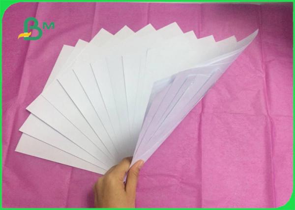 Quality Uncoated White Bond Paper , 70GSM 80GSM Woodfree Paper For Notebook for sale