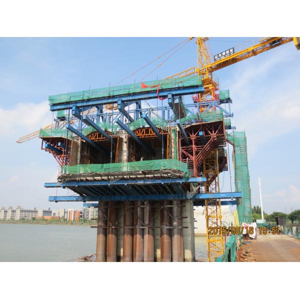 Concrete Construction Cantilever Form Traveller Q235 Steel Recyclable ISO9001
