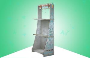 China Heavy-duty Falconboard/ Honeycomb Board Free Standing Display Units For Selling Sports Shoes on sale