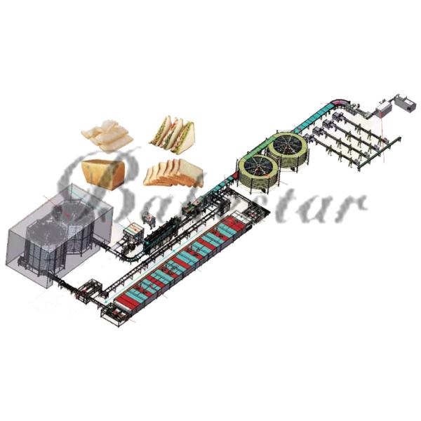 Large Industrial Spiral Conveyor Cooling Cooler Tower Bread Line System Machine