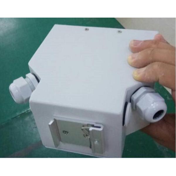 FONGKO 8 Core Fiber Optical Terminal Box , Metal DIN Rail APC SC Shutter Adapter