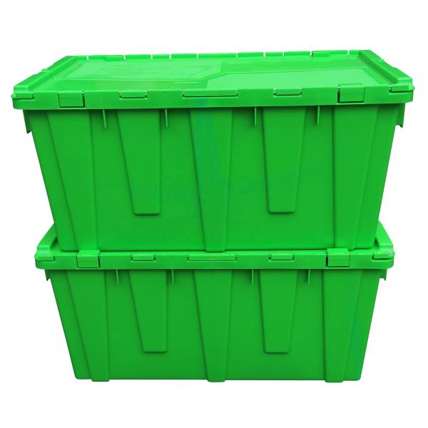 Quality Stacking Plastic Turnover Box Plastic Storage Crates Logistics Moving Container for sale