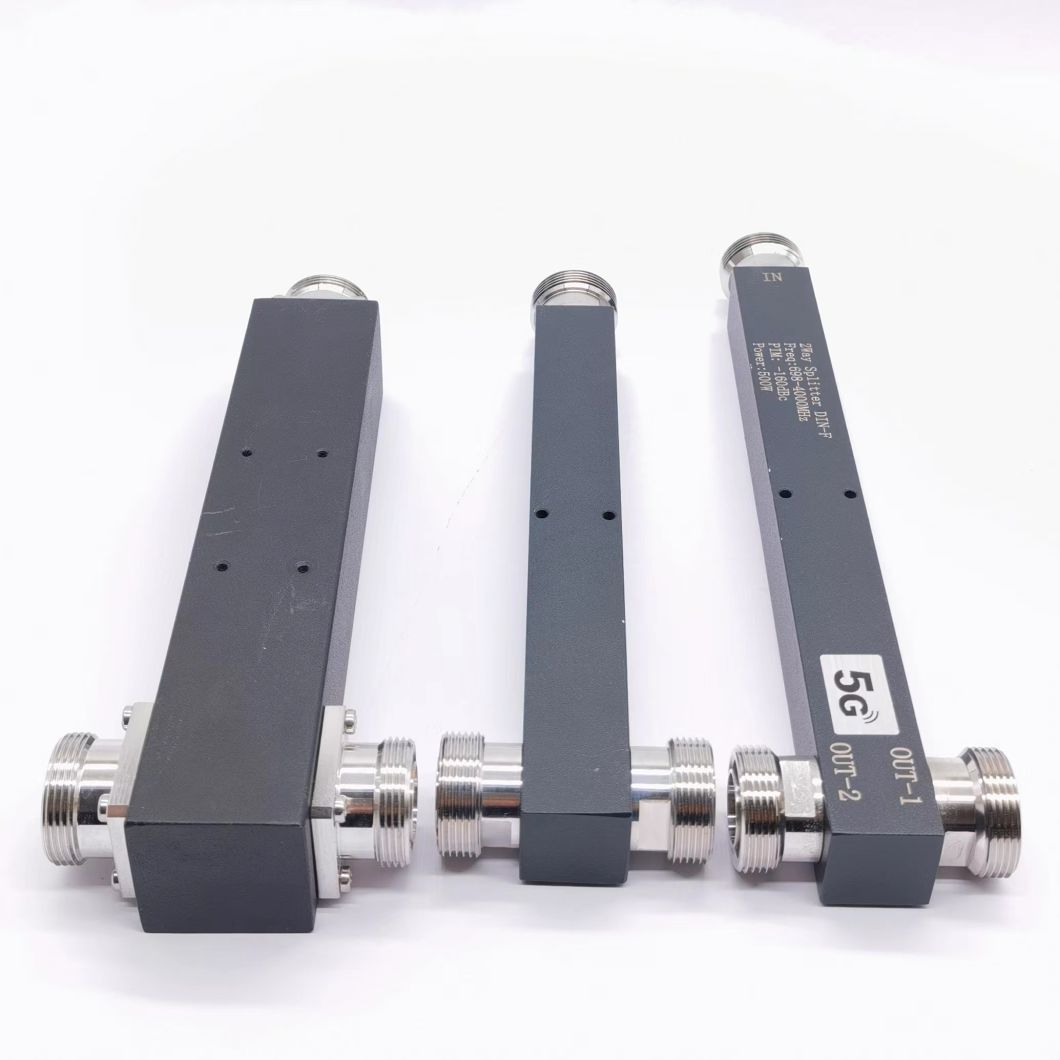 DIN Connector 617-4000MHz RF Power Splitter Power Divider 3 Way