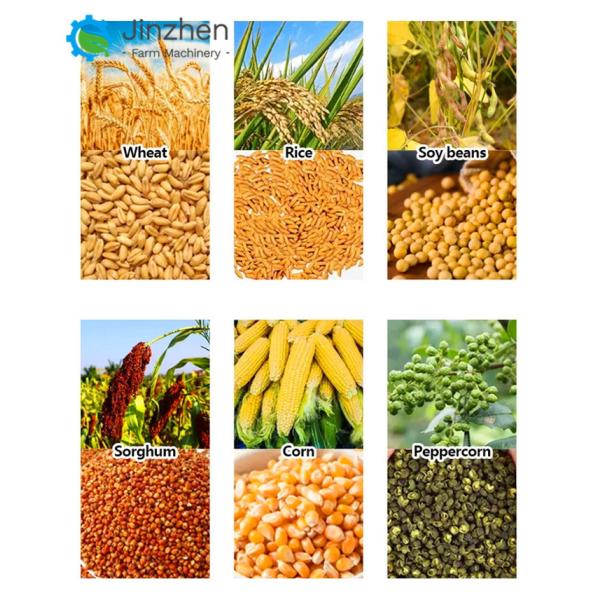 Agricultural Automatic Mobile Small Wheat Rice Maize Corn Peeling And Threshing Machine