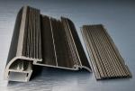 Opal Anodized H27.5mm LED Aluminium Extrusion Profiles Spray Coating