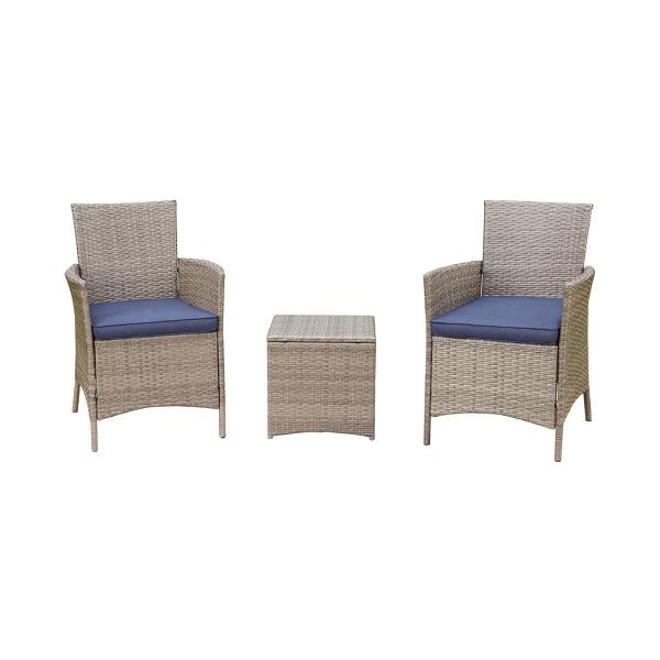 Quality Waterproof Lounge Seater Bistro Table And Chairs Set Wicker Sofa Sets for sale