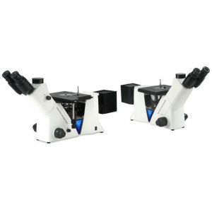 Bright Dark Field Trinocular Inverted Metallurgical Microscope with Infinity