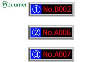 Buy cheap Bank Hospital LED Counter Display Printed Digital Number Counter product