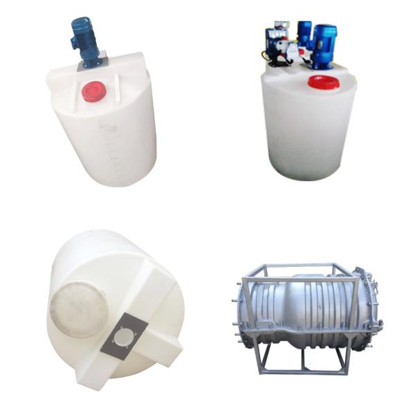 Anti Oxidation Flat Bottom Rotomolding PE Dosing Tank Acid And Alkali Dosing System Rotoplastic Process