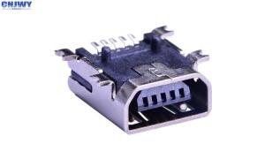 Buy cheap Mother Seat Input Output Connectors SMT Micro USB 5 PIN For Cell Phone Socket Type product