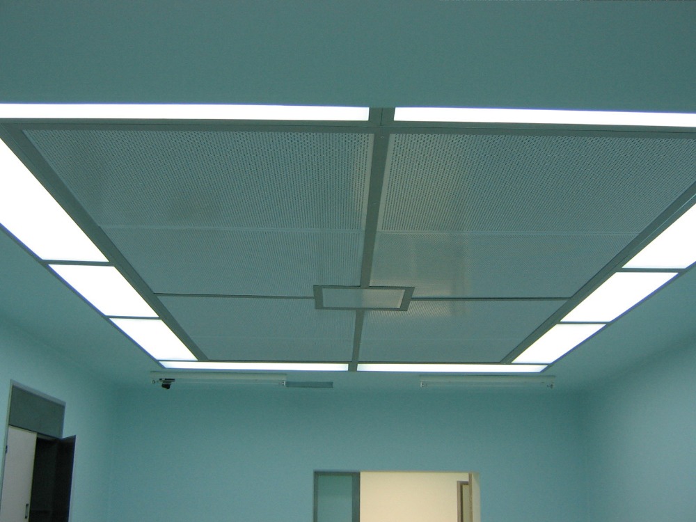 High Efficiency Filtration Ceiling Laminar Air Flow System Current And Airflow Compensation Function