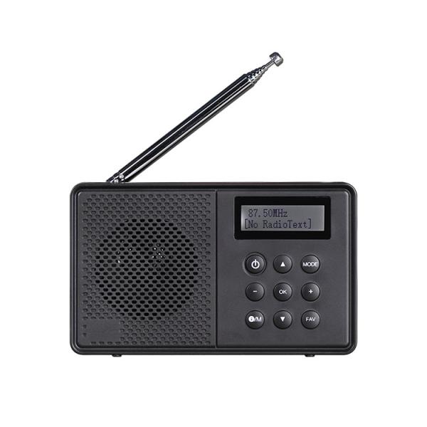 Get Clear Sound On-the-Go with Our Handheld FM Radio Includes Speaker and