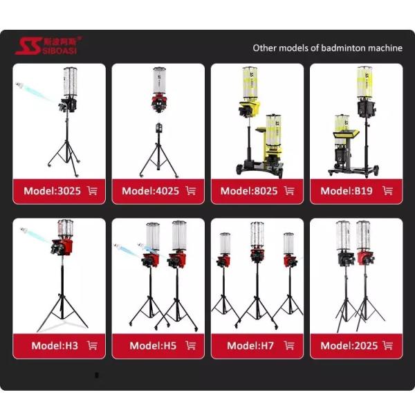 180 Pcs Badminton Shuttlecock Shooting Machine