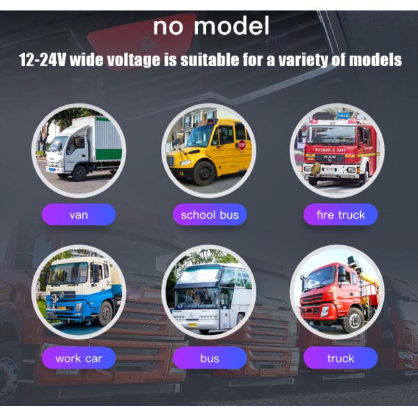 IP67 Car Camera Security System Commercial Truck Backup Camera 4CH HD 1080P