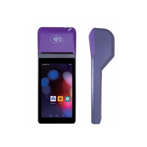 Android 9.0 Mobile POS System Magnetic Stripe Card Reader QUAD-Core 2.0 GHz