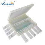 100 pcs Biological Histology Lab Slides Prepared Microscope Slides Bacteria