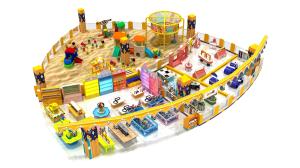Children  Role Play House Customizable Indoor Play Area Equipment ODM