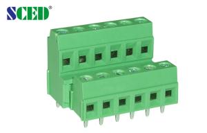 Buy cheap Pitch 3.8mm PCB Terminal Blocks, Double Level Clamp Euro Screw Terminal Block product