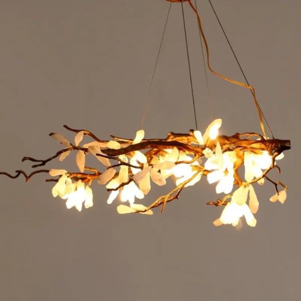 Quality CE ISO9001 High End Custom Pendant Lights 10m2 To 15m2 Tree Branch Pendant Lights for sale