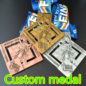China Customized marathon medals, custom metal medals, honorary medals, sports medals, sports club medals, city sports medals on sale