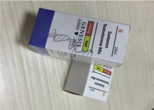 Buy cheap Recyclable Material 10ml Vial Boxes / vial Box Packing CMYK Color Printing product