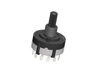 Buy cheap Channel Control Multi Position Rotary Switch 26mm Size RS266 product