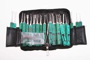 China KLOM Locksmith Tools 32pcs Lock Pick Set on sale