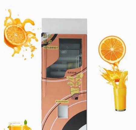 Quality Automatic Fresh Orange Juicer Vending Machine Customized Payment for sale